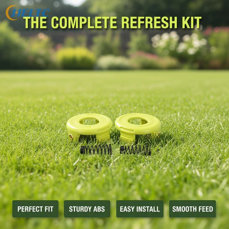 Professionally High Quality Brand New Spool Cover Spring Lawn Mover Plastic Spool Cap For RLT3025F Garden Tool Parts Replacemen