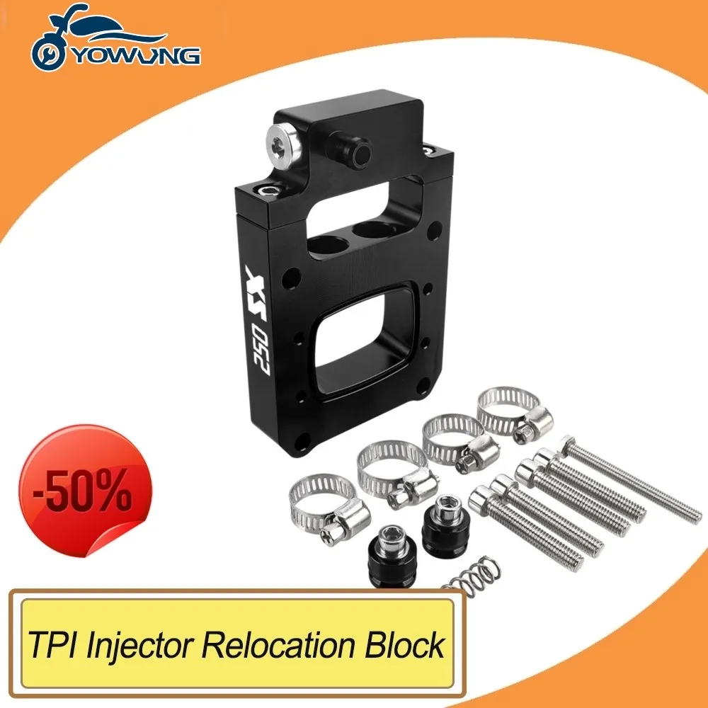 

Motorcycle For EXC300 EXC250 150 250 300 EXC XC-W Six days For Husqvarna TE300i TE250i EC300 EC250 TPI Injector Relocation Block