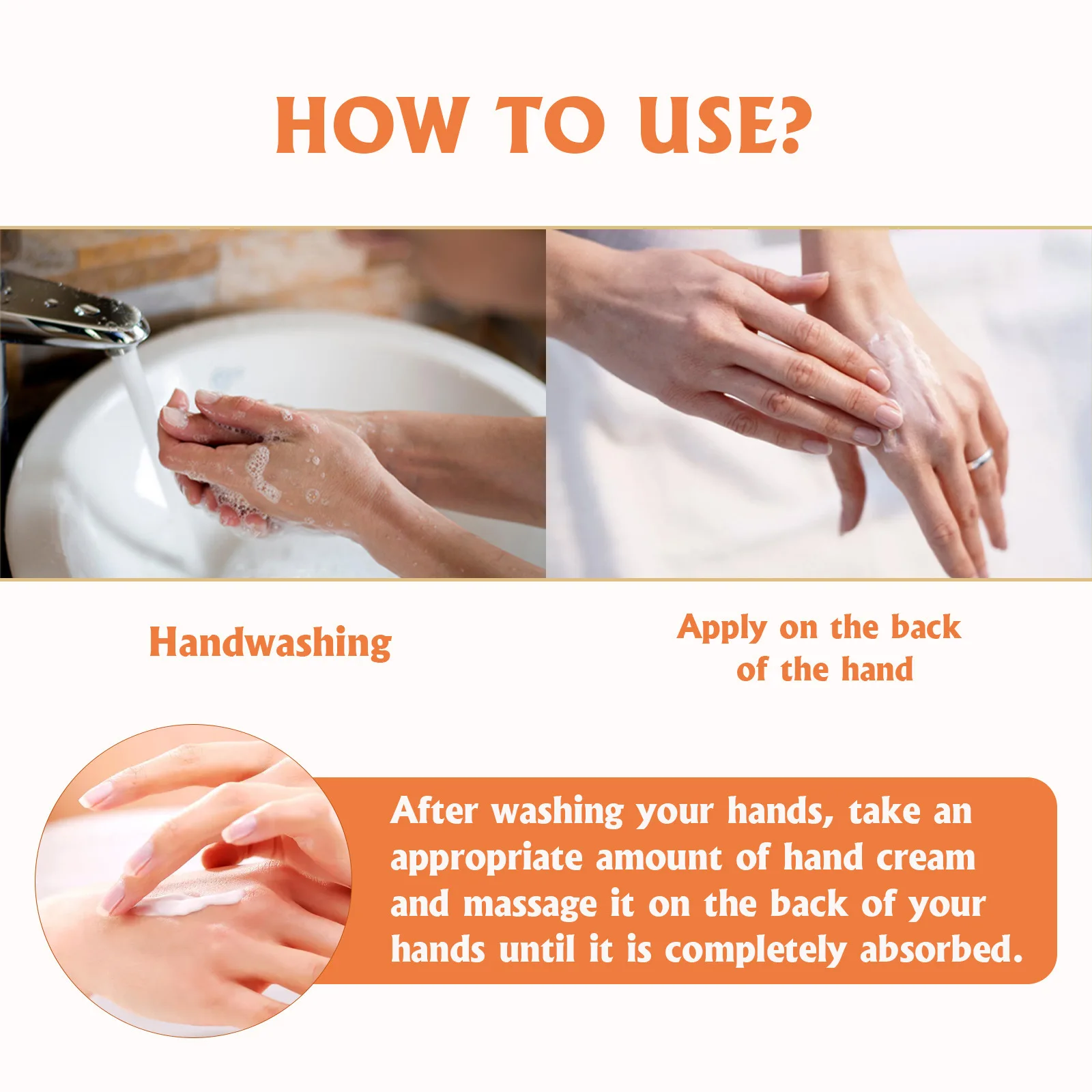 Horse Oil Hand Foot Cream Prevent Cracked Dry Skin Peeling Repair Moisturizing Nourishing Firming Tighten Reduce Fine Line Cream - Image 2