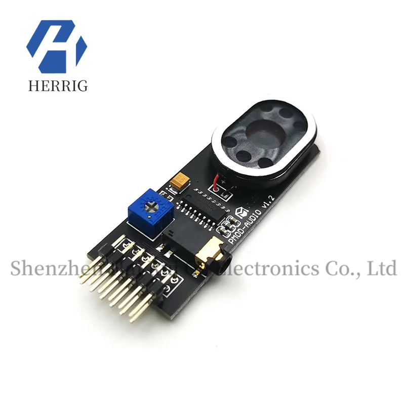 

PMOD-AUDIO Expansion Board, FPGA Expansion Module, PMOD interface, audio output, volume adjustment, two-channel