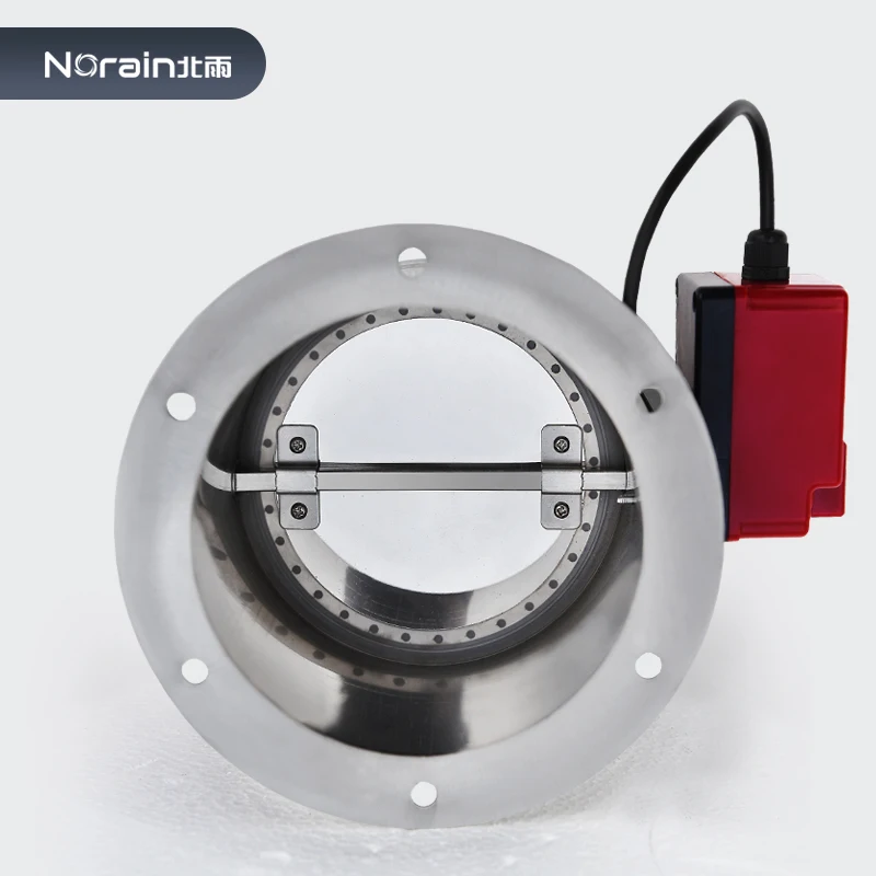 201/304 Stainless Steel Single Flange Power-off Reset Air Valve, Power-on and Power-off Silicone Closed Two-wire Control