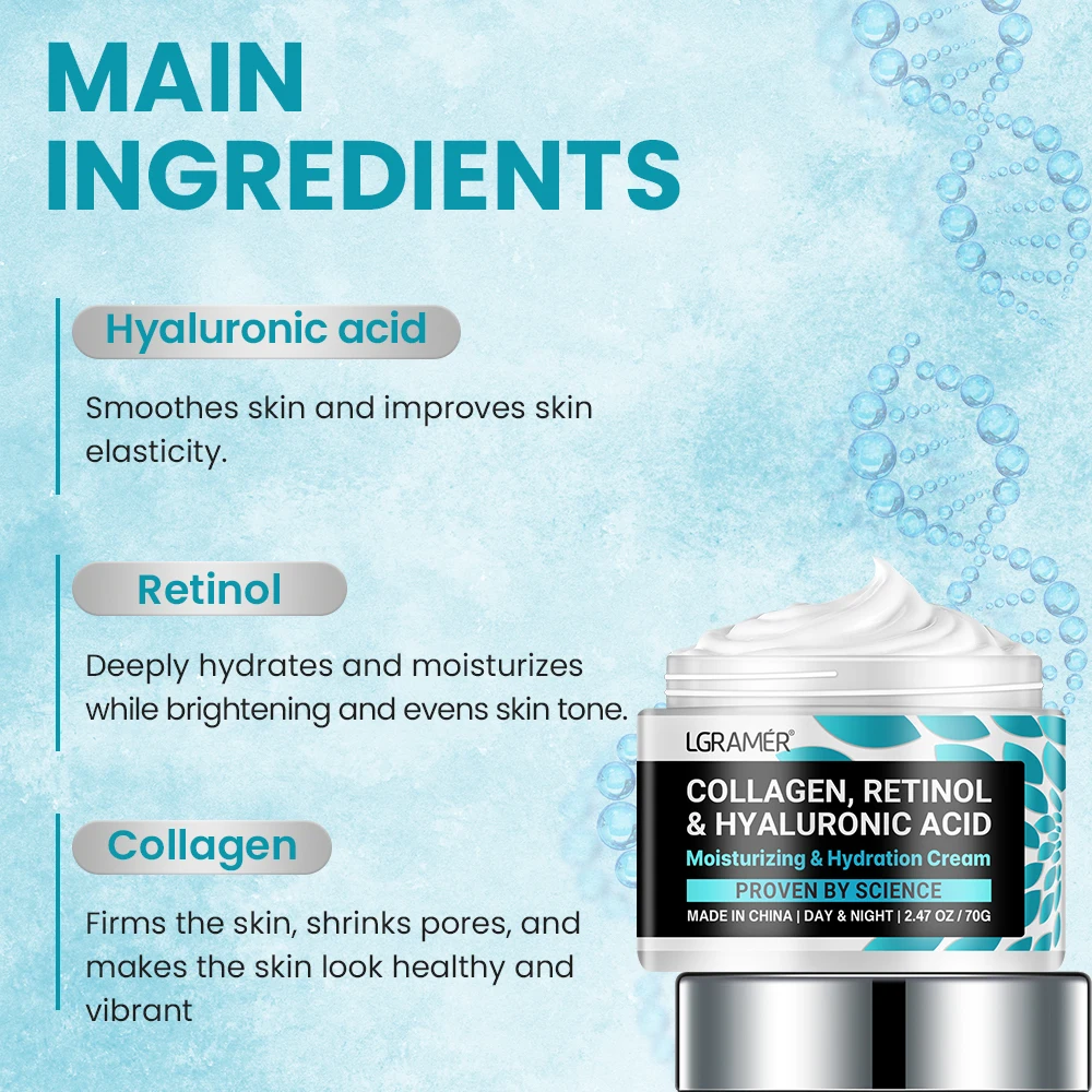 Crema de colágeno para rostro  - Retinol Cream reseña y precio