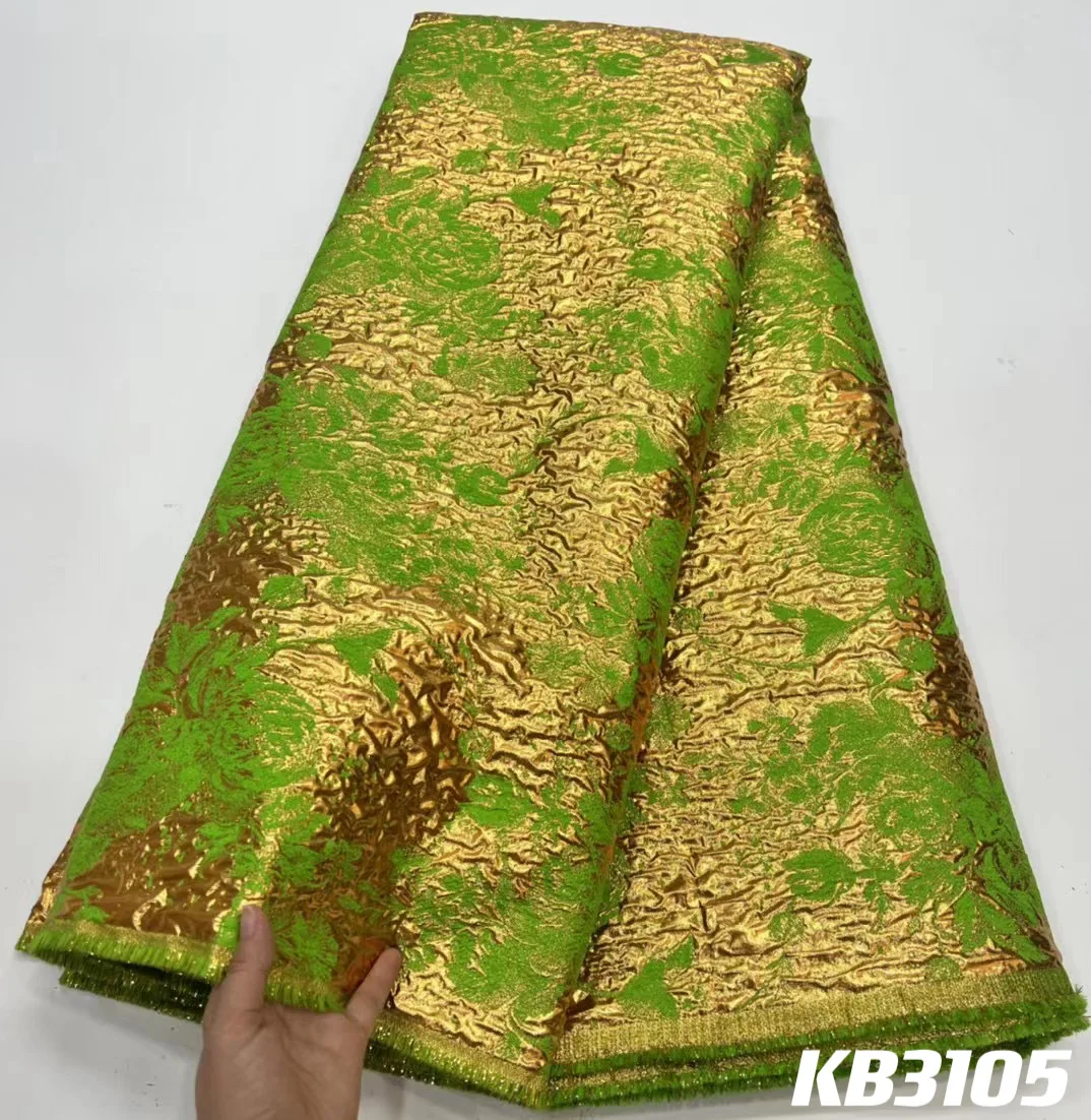 

Nigerian White Brocade Fabrics African Lace Fabric 2025 High Quality Tulle Lace Fabric Brocade Jacquard For Wedding Party Dress