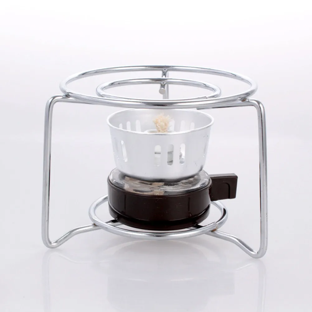Stainless Steel Round Stove Stand Stable Triangle Frame for Outdoor Camping Alcohol Stove Stand Stainless Steel Cooking