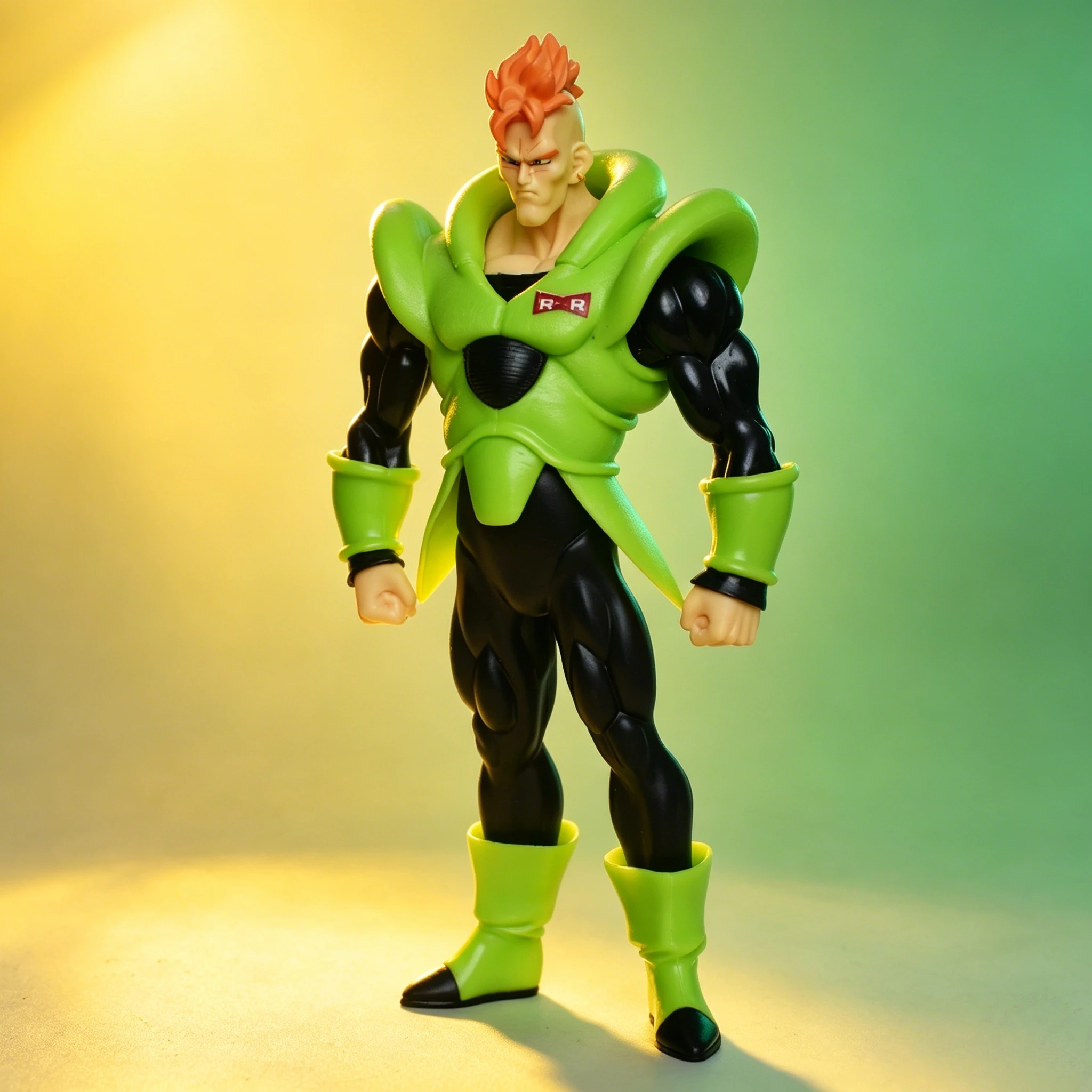 21,5cm/8,46 Zoll Anime Dragon Ball Z Android 16 Figur DBZ Android 16 Actionfigur Statue Sammlermodell Spielzeug Geschenke – Detail 3
