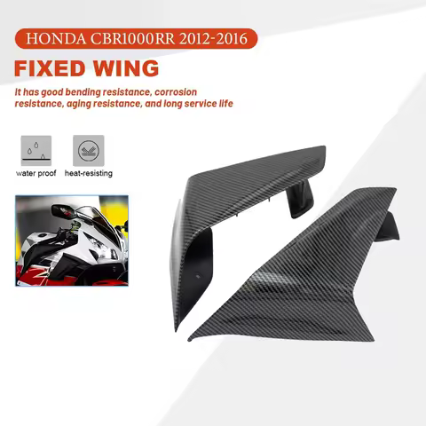 Motorcycle Aerodynamic Deflector Fixed Wing Fairing Suitable For Honda CBR1000RR CBR 1000 RR 2012 2013 2014 2015 2016 Winglet