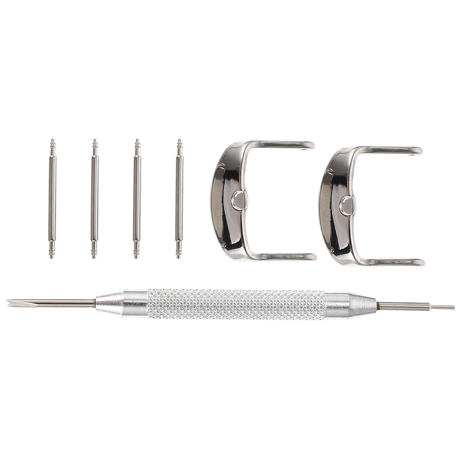 

Stainless Steel Watch Clasps Replacement Buckles For Watchbands Durable Metal Parts Repair Supplies Easy Install