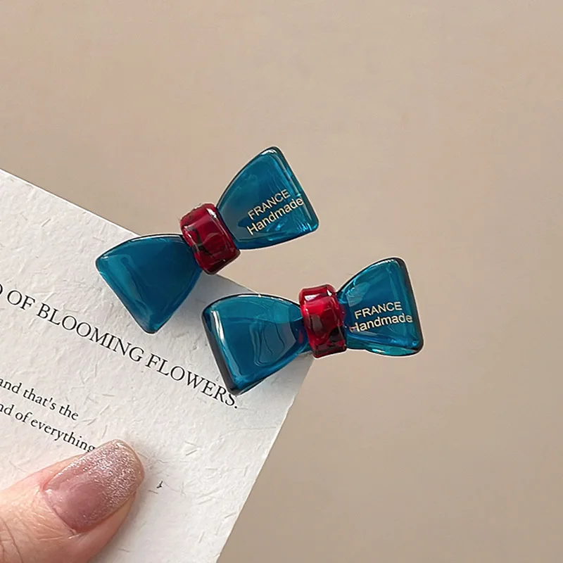 قطعتان من مشبك شعر القوس الرائع الجديد، لطيف للشعر الضالة والغرة، للجبهة والجانب النسائية. #4