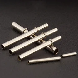 1 Pc Fishing Rod Connecting Tubes Metal Fishing Rod Building Repair Fishing Pole DIY Outdoor Sports Rods Building Accessories