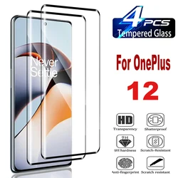 3D Screen Protector For OnePlus 12 2/4Pcs 9H Tempered Glass Film