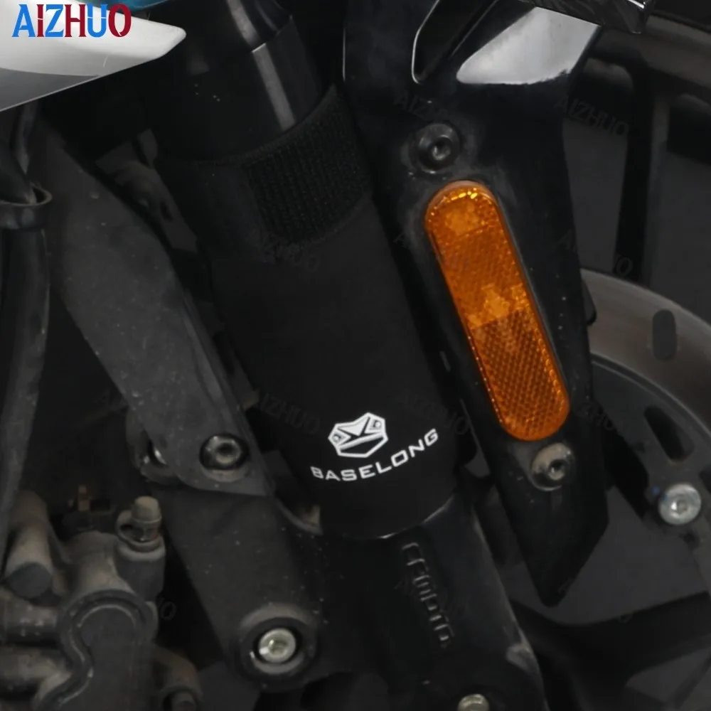 Fit For Upside Down Forks Universal 37-61mm Fork Tube Front Fork Sock Protector Guard Wraparound Neoprene Motorcycle Accessories
