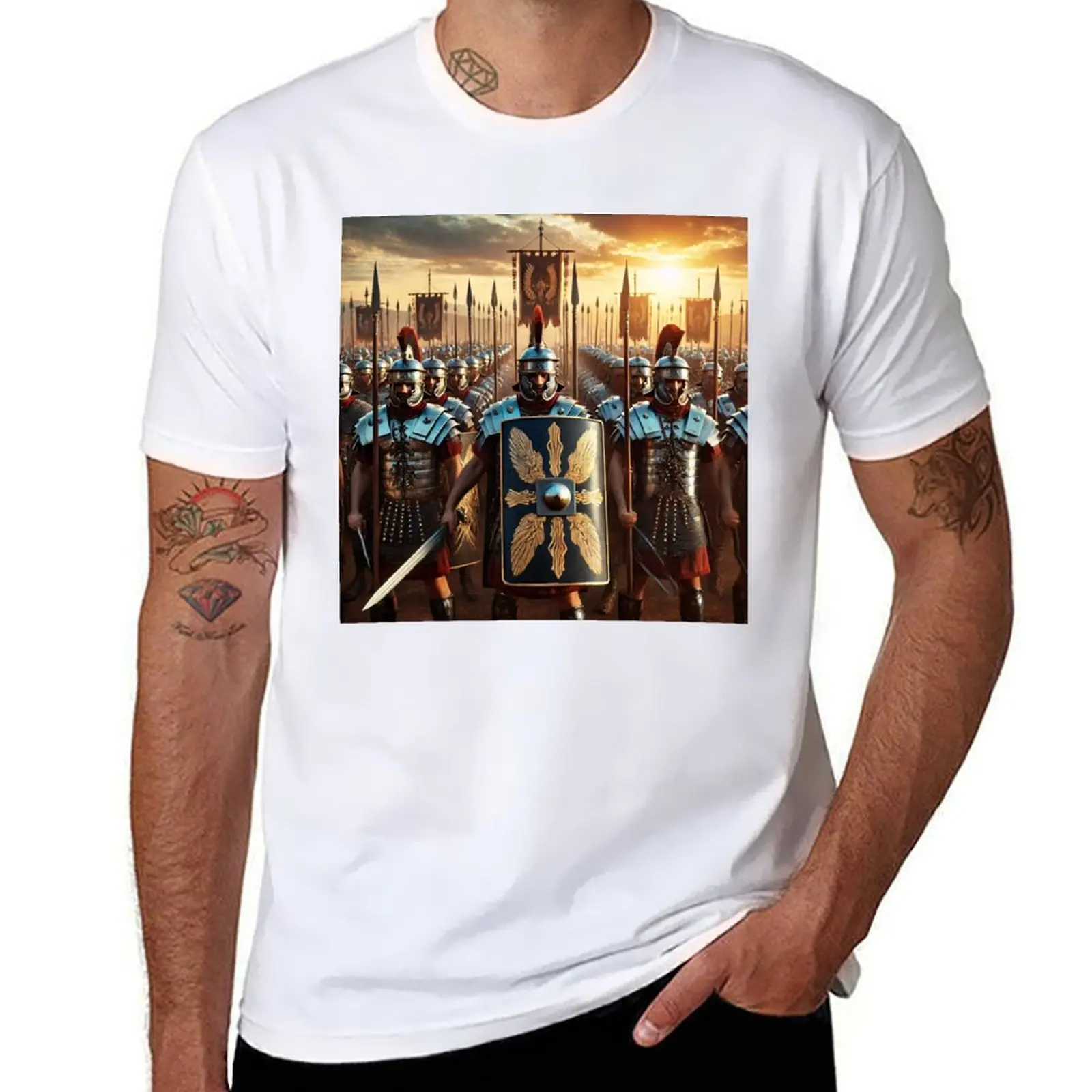 

Roman Legion T-Shirt t shirt custom print t shirts for man graphic funny T-Shirt