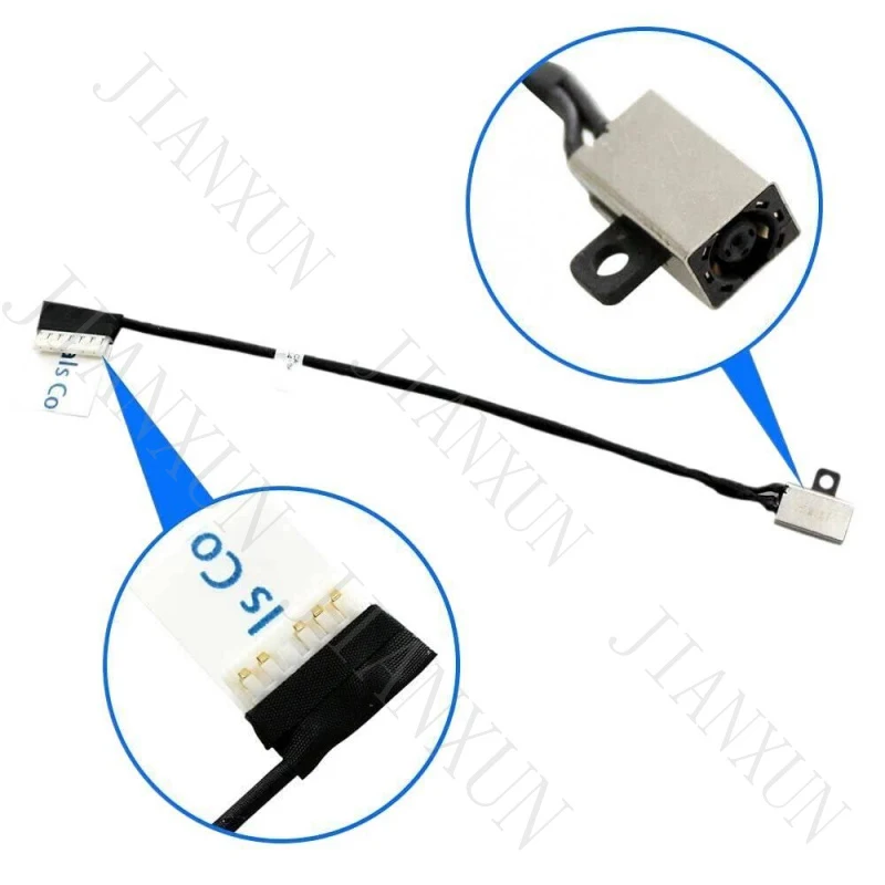 S+Power Jack Connector For Dell Inspiron 3482 3583 3585 P85F