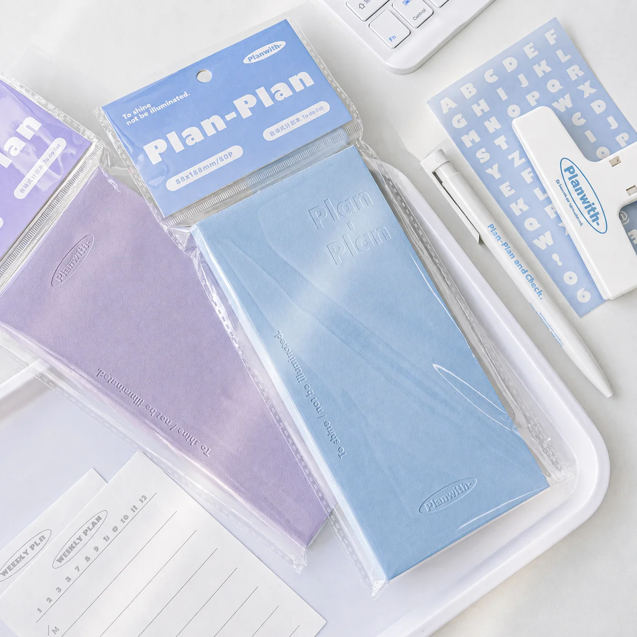 Lay Flat Planner Protective Time Management Journal Pu Cover Planner Thickened Daily Planner Notebook For Habit Tracking Work