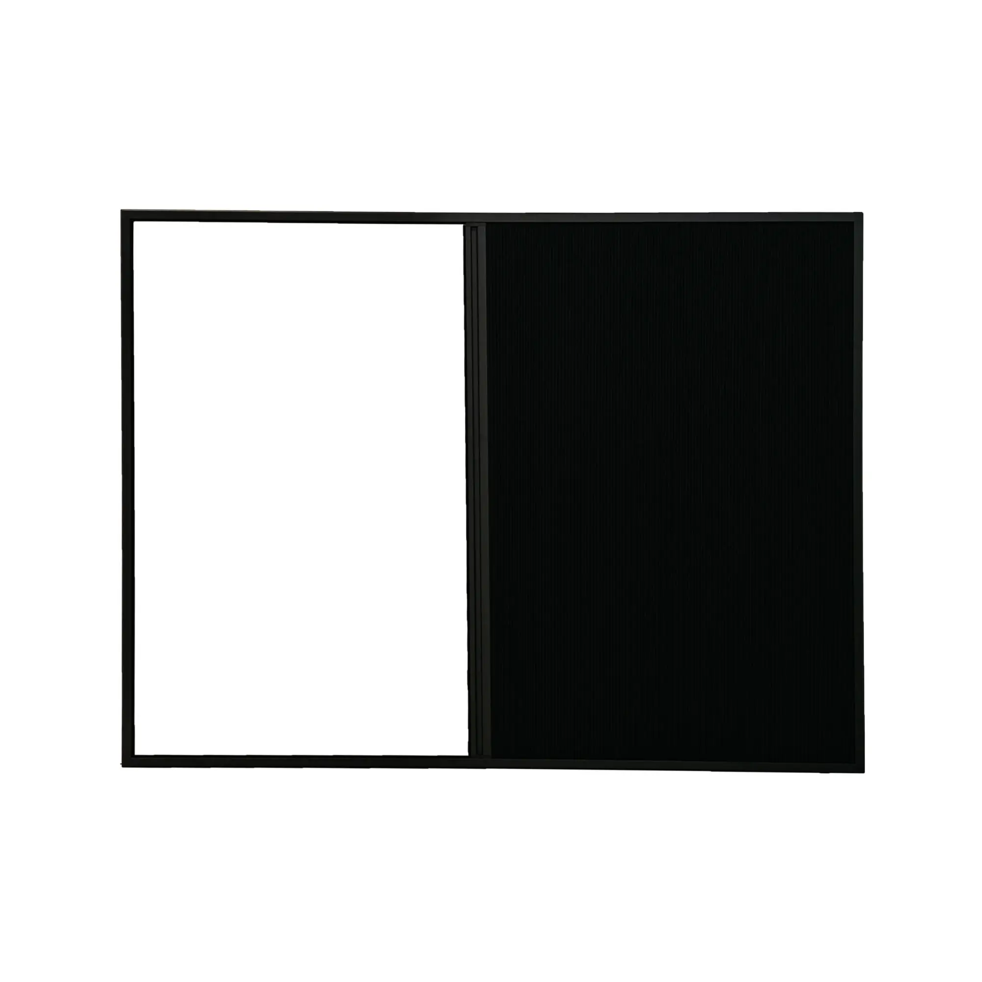 Customized Easy Installation Shades Built-in Sliding Blackout Open Left and Right Honeycomb Blinds for Office Sunshade