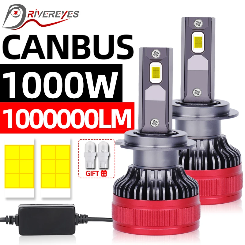 

Лампа для автомобильных фар F5C, H4, 1000 Вт, H7, H1, H8, H11, HB3, 9005, HB4, 9006, 9012 HIR2, H9