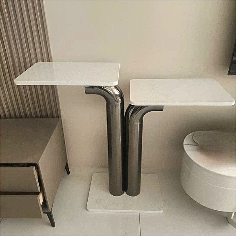 

ultra-narrow creative console table Light luxury entrance Japanese high-end console table living room aisle mesa salón furniture