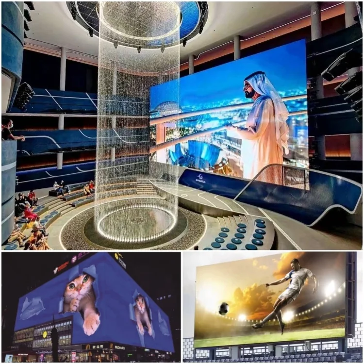 الشركة المصنعة ODM OEM لوحة الإعلانات لافتات رقمية ملصق جدار الفيديو لوحة فيديو عرض شاشة LED خارجية #2