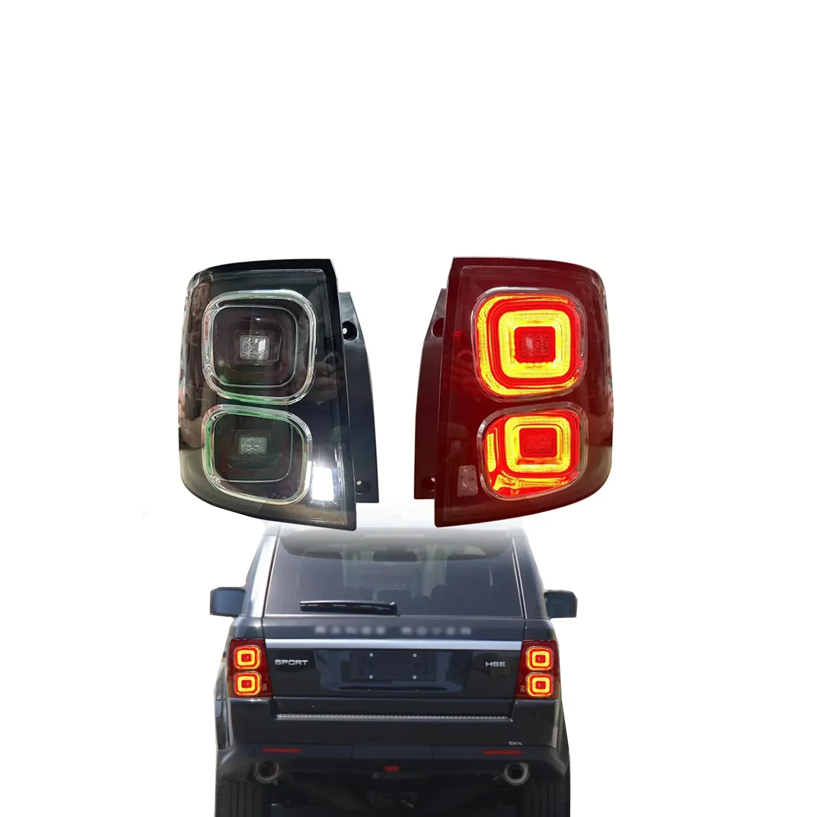 

LED Tail Lights Fit for Land Rover Range Rover Sport 2002 2003 2004 2005 2007 2008 2009 2010 2011 2012 L320 Rear Lamp Taillights