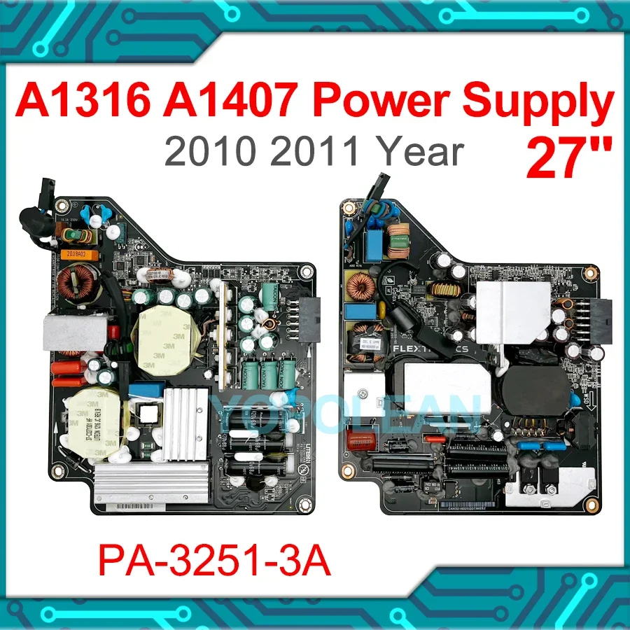 Original A1316 A1407 250W Power Supply Board PA-3251-3A/3A1/3A2 For 27