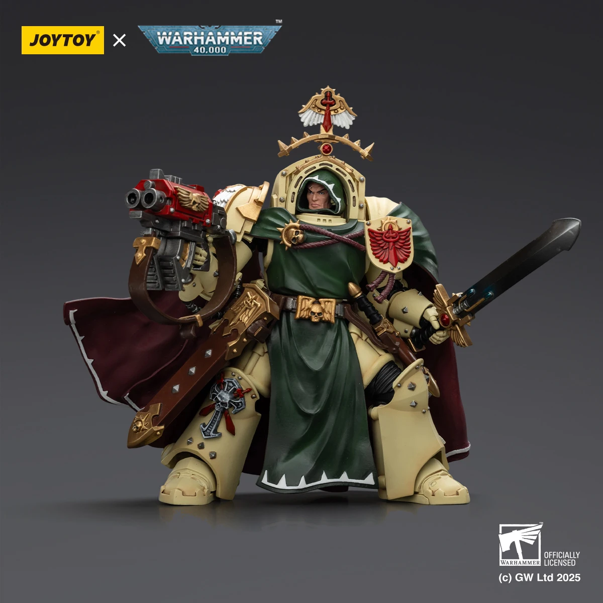 【In Stock】JOYTOY Warhammer 40K Dark Angels Lion Jonson Azrael Lazarus Deathwing Terminator Belial Asharr Nadael Deathwing Knight