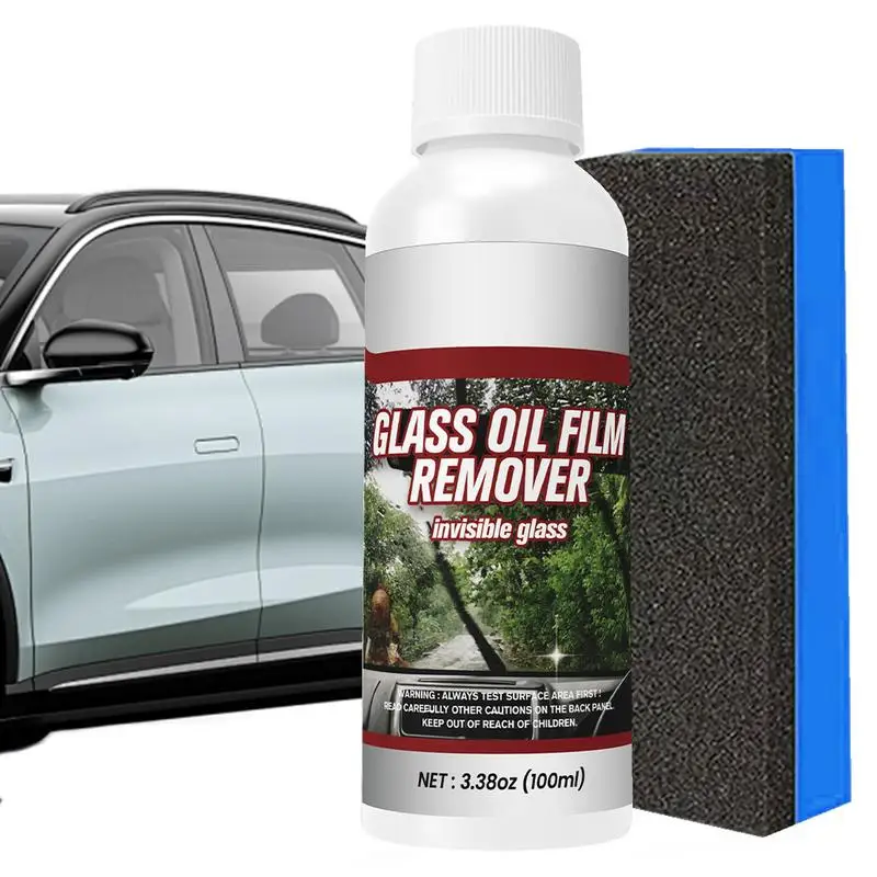 

Glass Polishing Compound Car Windshield Oil Film Remover Deep Cleaner Paste Film Removal Cream Clear Window Auto Detailing