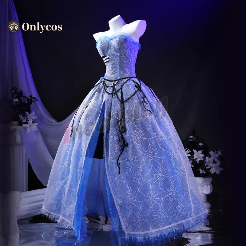 Corpse Bride Victoria Everglot Cosplay Monster Cos disfraz alto juego de rol vestido de boda para mujer traje de fiesta de Halloween conjunto completo