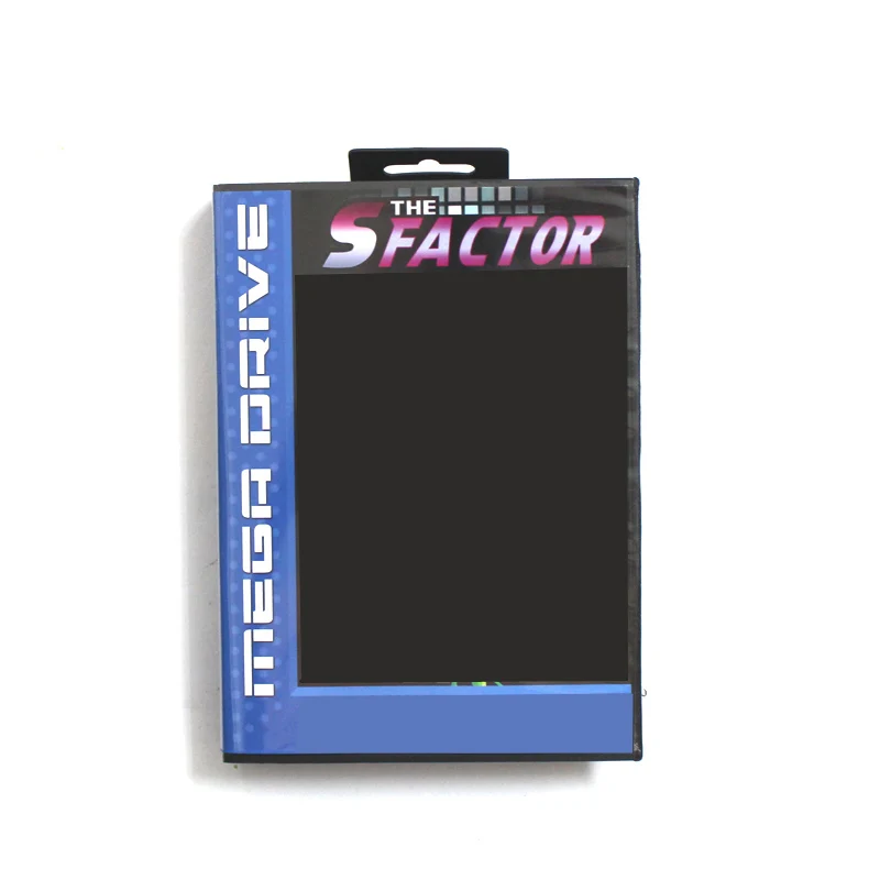 Игровая карта S Factor S и Silver, 16-битная игровая карта MD с обложкой европейского стандарта, розничная коробка для Sega MegaDrive и Genesis Игровая карта S Factor S и Silver, 16-битная игровая карта MD с обложкой европейского стандарта, розничная коробка для Sega MegaDrive и Genesis