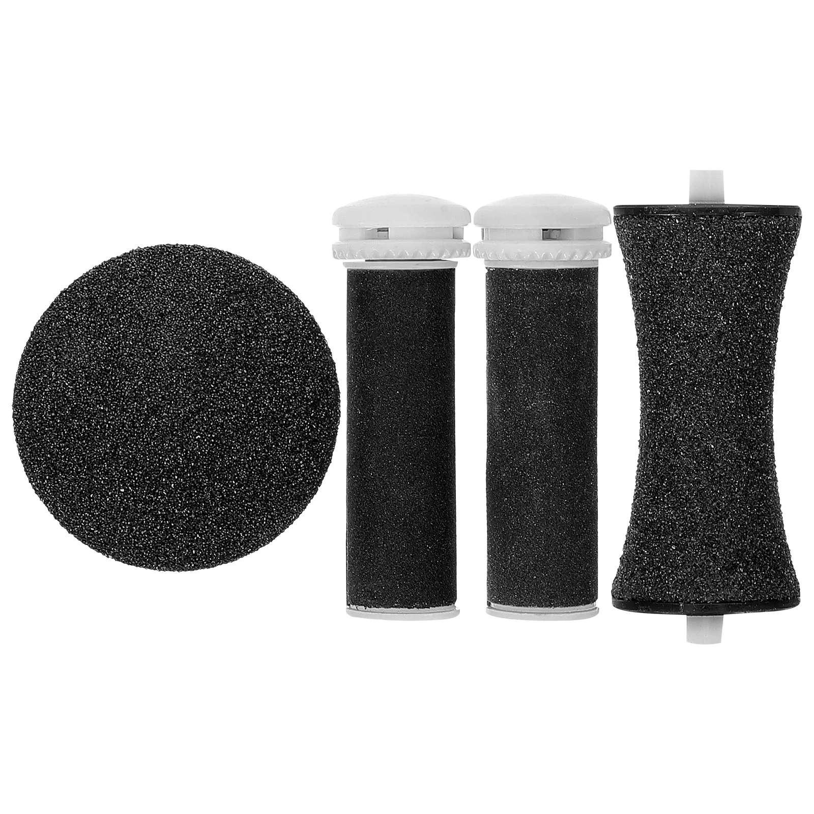 

4Pcs Foot File Roller Replacement Heads Electric Pedicure Tool Replacement Rollers Dead Skin Remover Foot Care Supplies