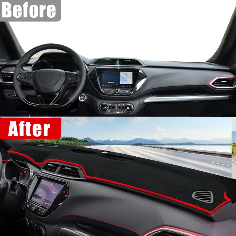 For Chevrolet Trailblazer RG 2020 2021 2022 2023 Car Dashboard Sun Shade Cover Instrument Desk Non-slip Pad Accessories view 2