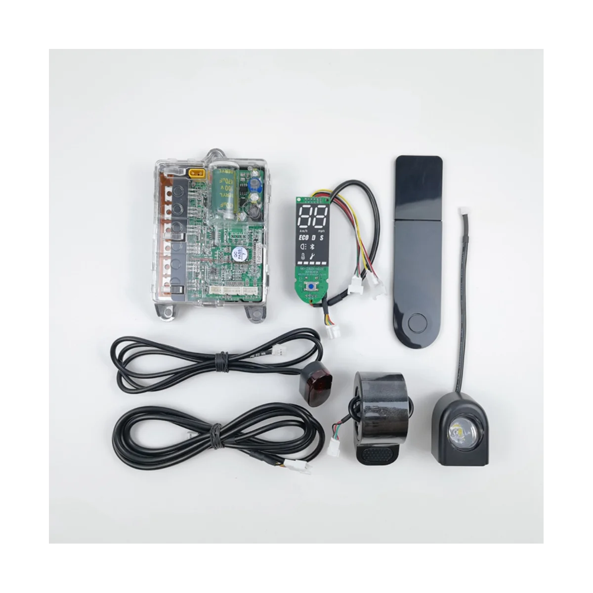 36V 350W 16A Motor Controller+Dashboard+Front/Rear Light Speed Controller for Scooter M365/PRO Complete Set