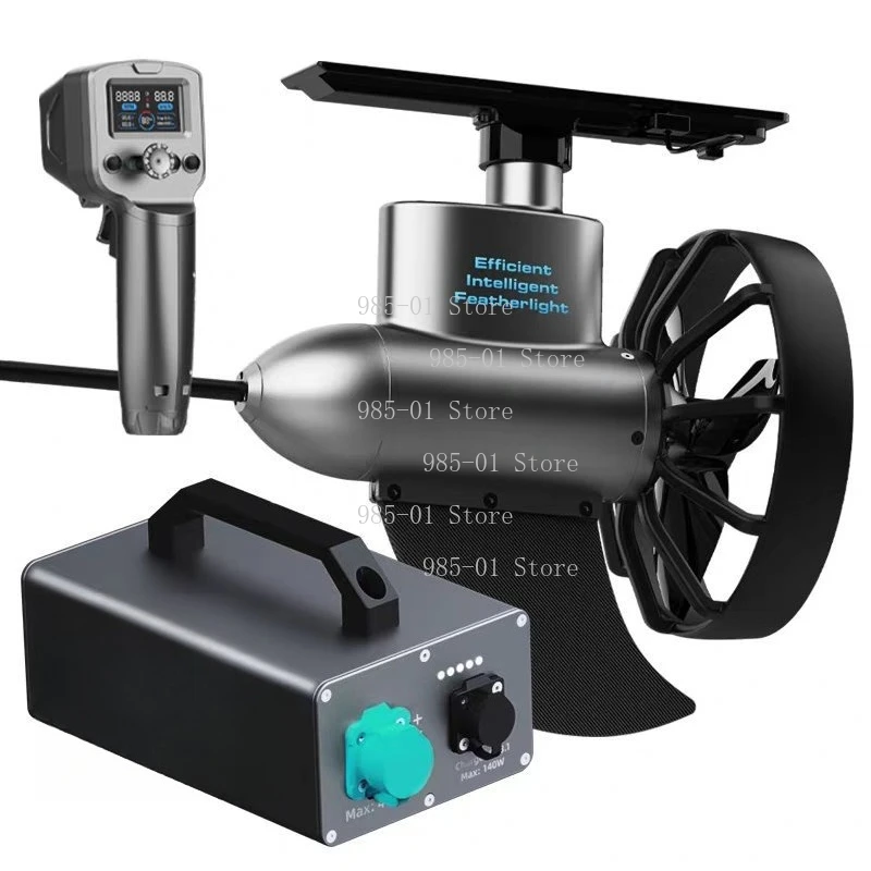 Ultra-long endurance electric thruster, suitable for inflatable paddle boards, kayaks and backpack boats