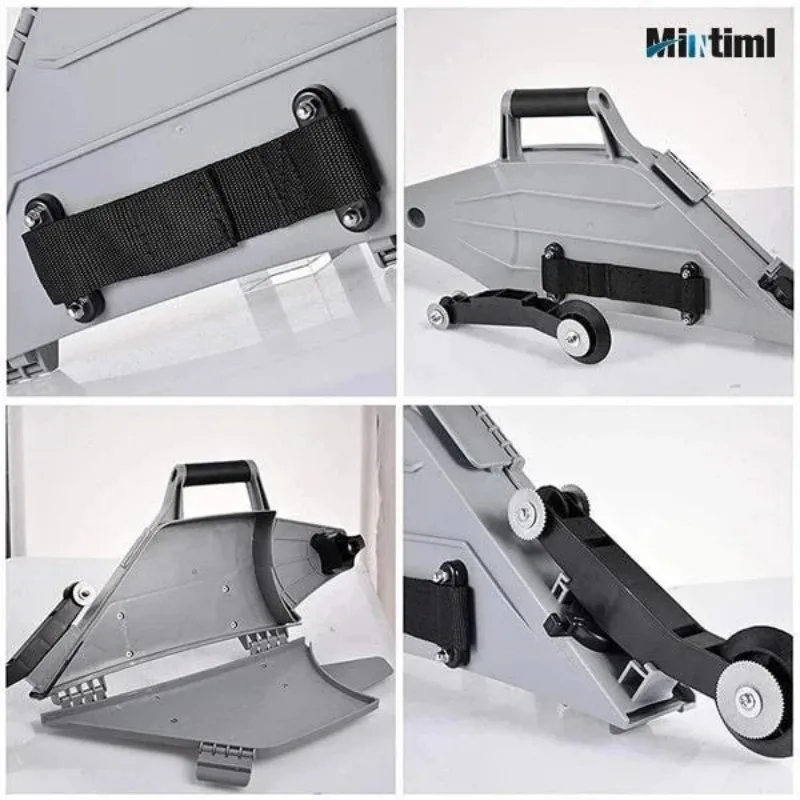 Imagem -05 - Drywall Taping Tool com Quick-change Clamping Joint Inside Corner Wheel Ferramentas Manuais Correias Revestidas Gesso Cartonado Banjo