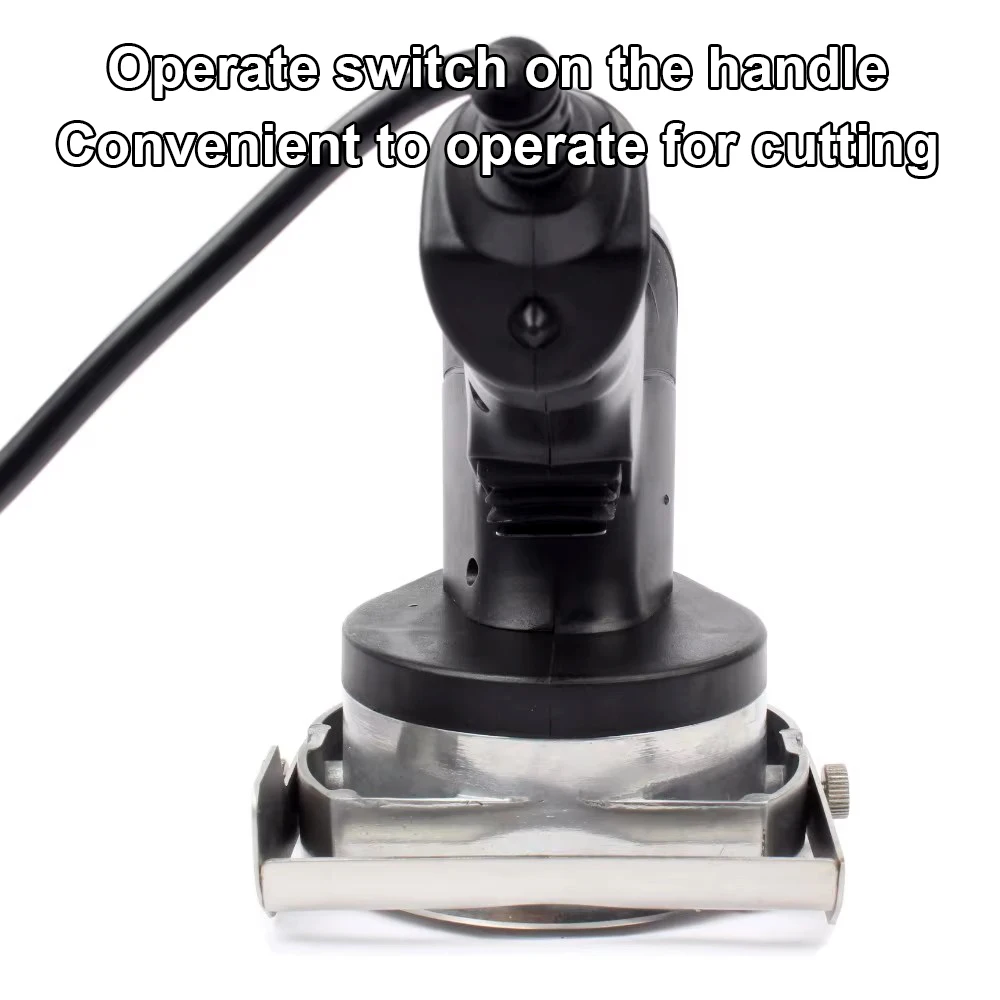 Professional Electric Kebab Slicer Stainless Steel Gyro Doner Shawarma Cutter 2 Blades