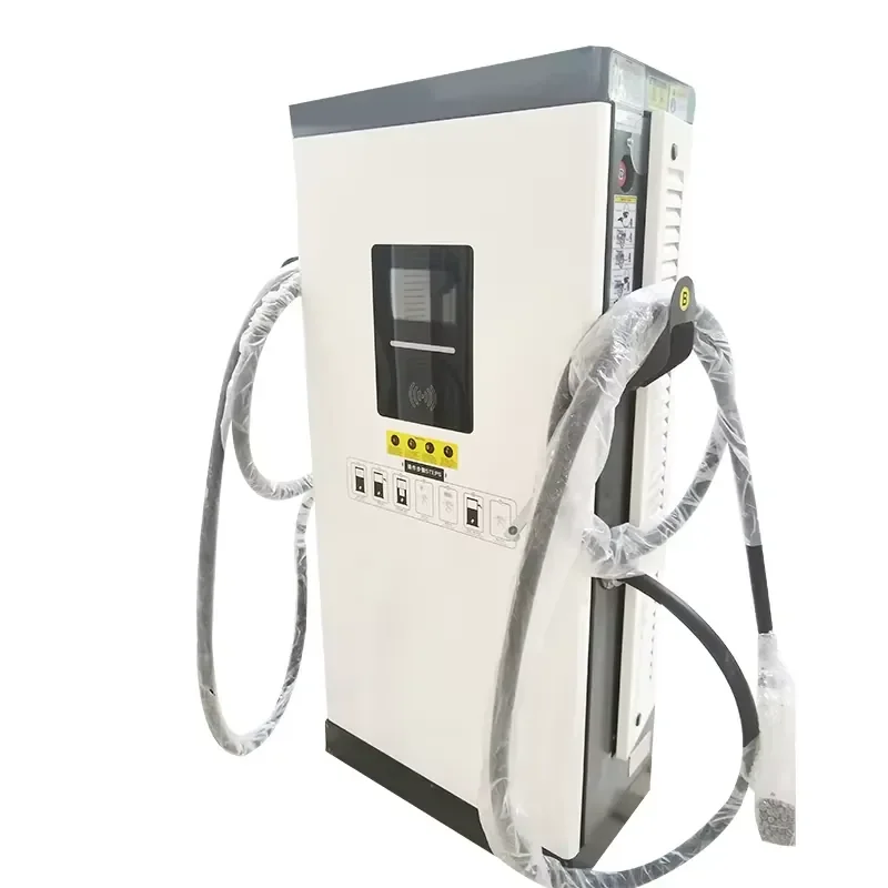 Commercial Floormounted 60kw Ev Mixed Charging Guns Dc Super Charger Station for Parking Lot