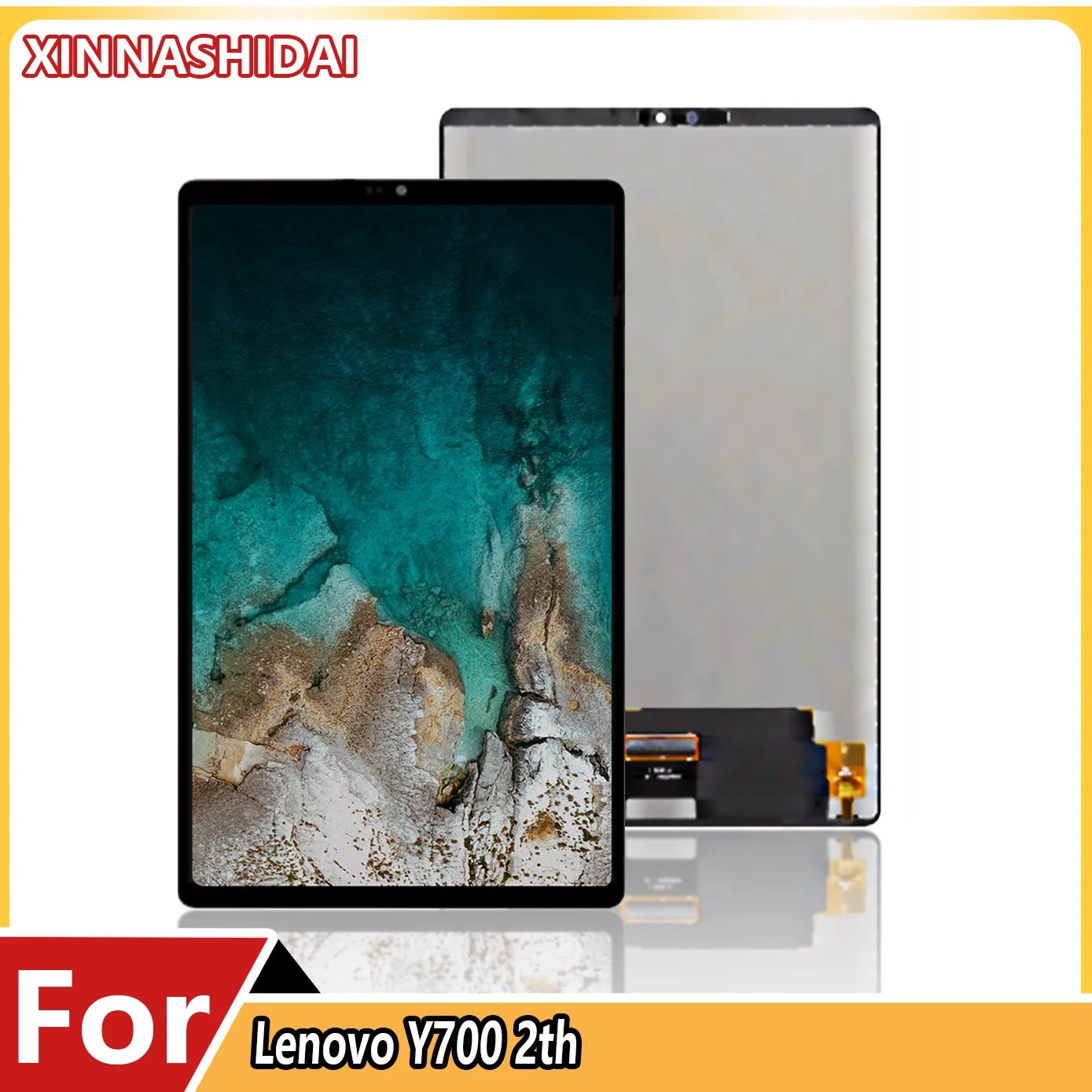 For Lenovo Tab TB-Y700 2th LCD Display Touch Screen Digitizer Glass Assembly Replacement