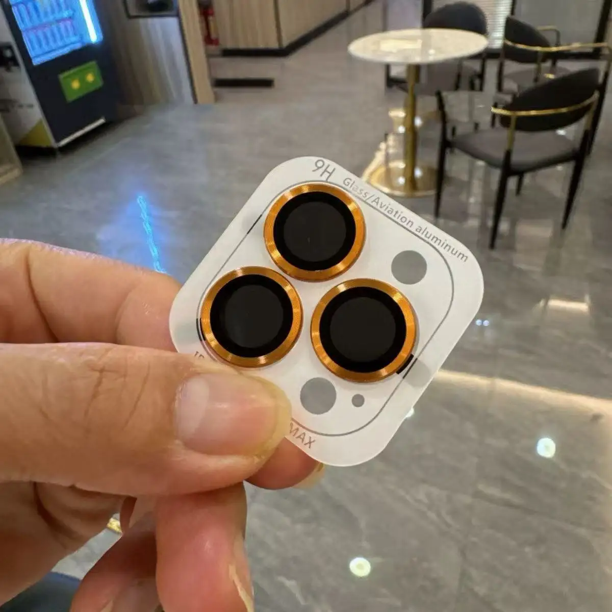 

Official Color Metal Glass Camera Protector Film For IPhone 14 15 16 17 Pro Max Anti-scratch Metal Ring Lens Cover Accessorios