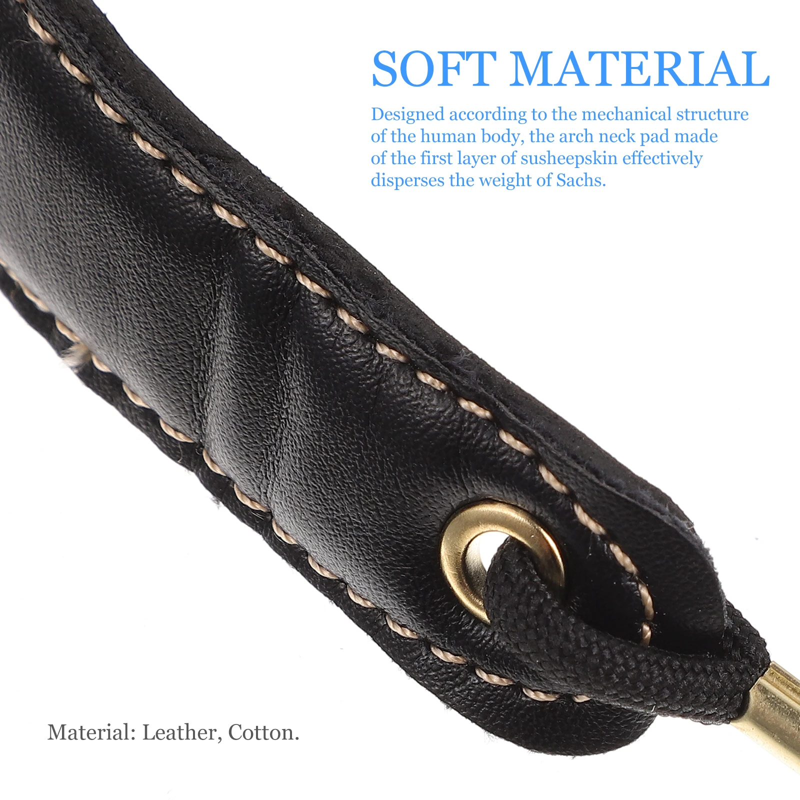 

2Pcs Saxophone Neck Strap Premium Quality Comfortable Saxophone Hanging Belt Usage Saxophone Supplies