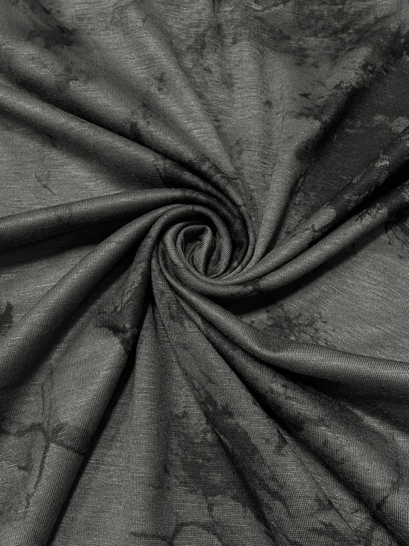 Dames tie-dye print drop-shoulder tee, street fashion casual T-shirt met korte mouwen en ronde hals voor de zomer, los T-shirt