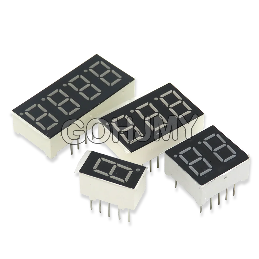 5PCS 0.4 inch LED display 7 segment digital tube red common cathode/anode digital 0.4 inch LED 2 digits 3 digits 4 digits