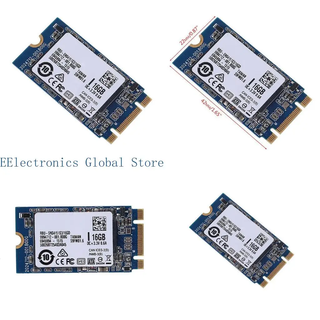 462B Half Internal SSD Hard Disk 16GB SSD Drive For Laptop Computer Notebook SNS4151S3