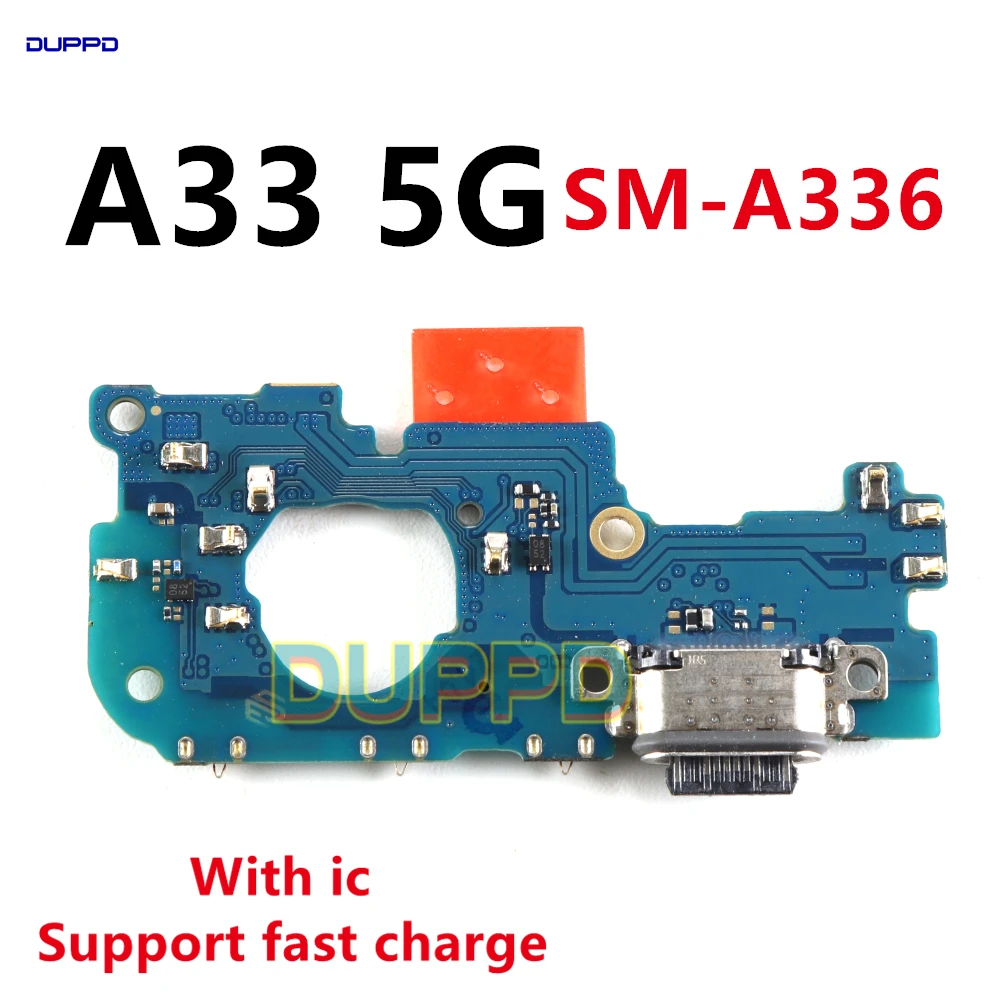 USB Charging Port Board Dock Port Connector Main Motherboard Flex Cable For Samsung Galaxy A33 5G A336 A336B Charging Port Flex