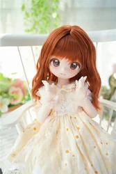 BJD /SD/DD wig for 1/3 ,1/4 ,1/6 soft silk curl hair wig BJD doll accessories(no doll)