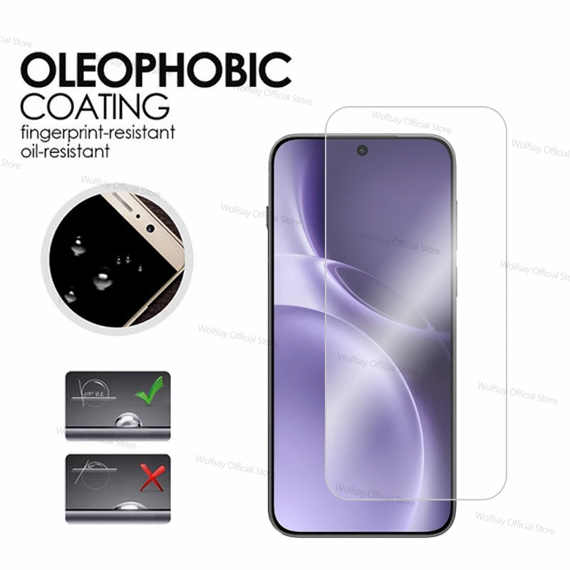 2/4 قطعة الزجاج المقسى ل vivo X300 برو واقي للشاشة vivo X300 X300 Pro الغراء الكامل المضادة للخدش زجاج الهاتف ل vivo X300 Pro