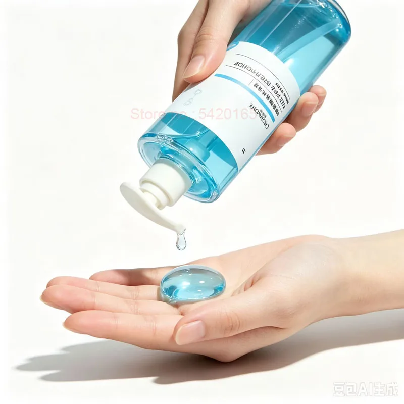 500ML GHK‑Cu Serum Blue Copper Hydrating Age-Defying Serum Rejuvenates Repairs Skin Barrier Improves Elasticity
