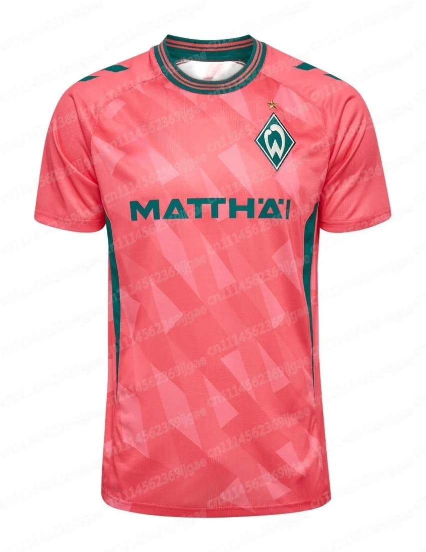 2026-27 Neues Werder Bremen Saison-Trikot Trendiges Sport-T-Shirt Gorpcore für Herren Edition für Fans Strandkleidung Familienoutfit – Detail 7