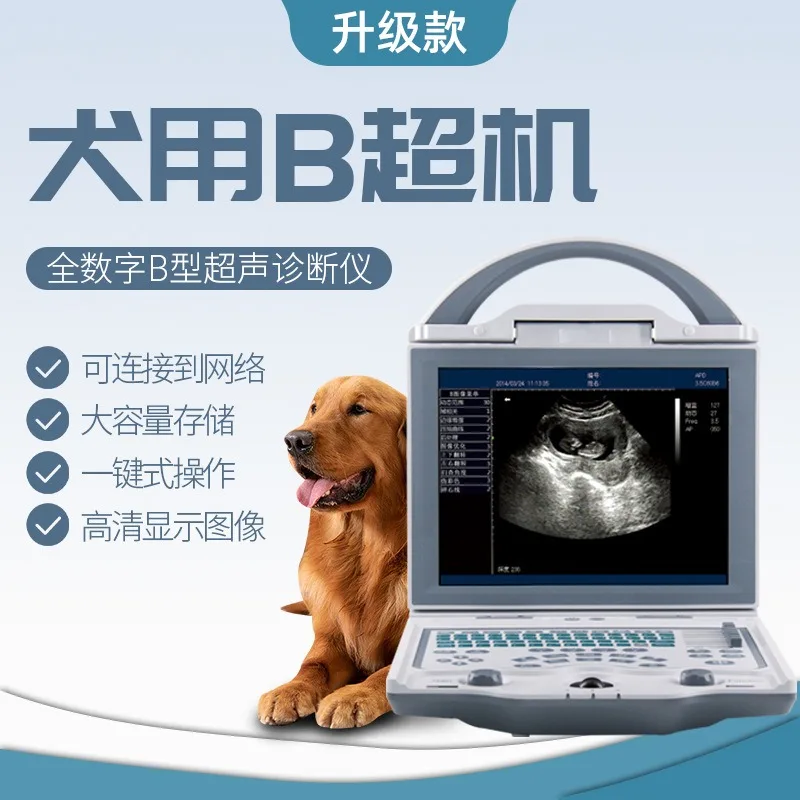 Color Doppler Ultrasound Machine Medical Diagnostic Imaging Equipment Portable 2d Ultrasound Scanner for  Veterinary