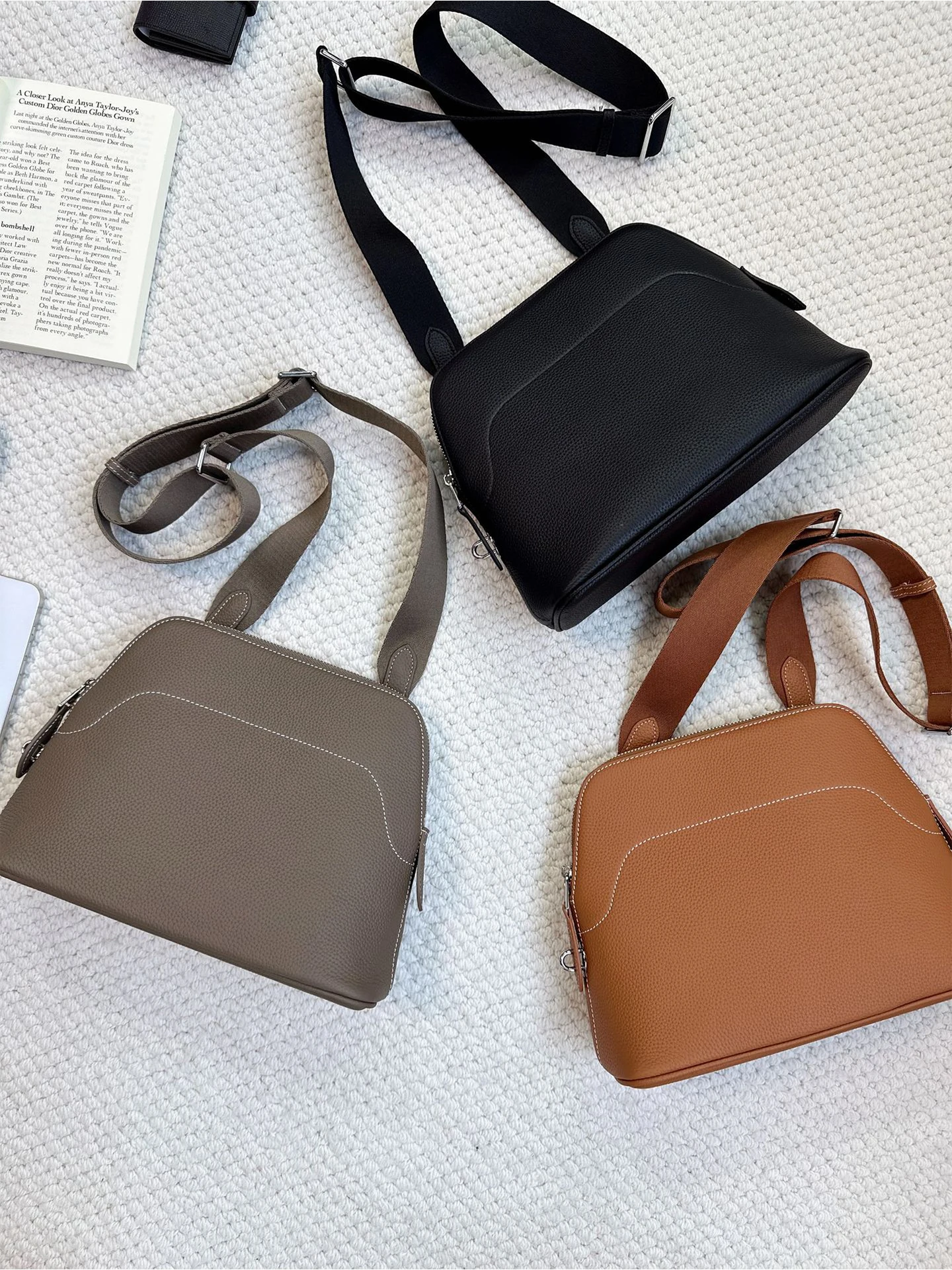 

Новая модная сумка через плечо с верхним слоем из воловьей кожи, сумка через плечо на одно плечо для поездок на работу, универсальный дизайн