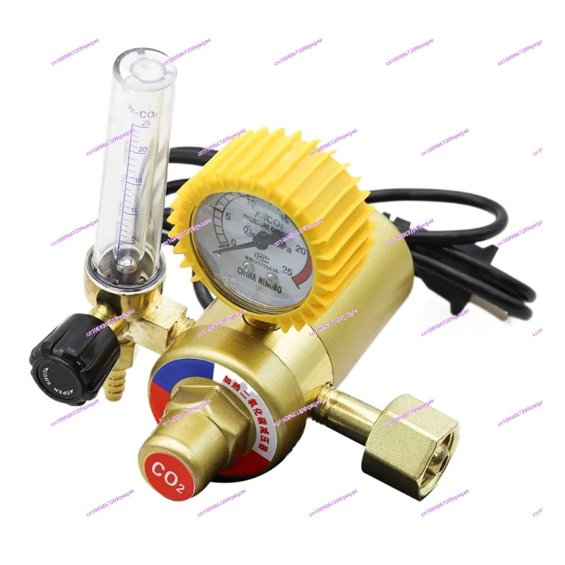 

Suitable for CO2 pressure reducers, heated pressure gauges, flow meters, MIG/TIG welding, 36/110/220V CO2 pressure regulators