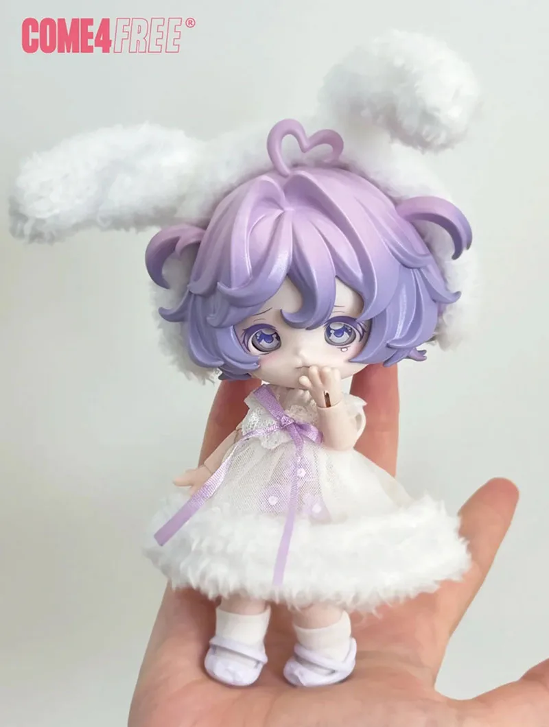 

Оригинальный Come4free 14 см молочный торт Dream Puff серии 1/12 Bjd коробка-сюрприз шарнирная фигурка модная коллекция подарок